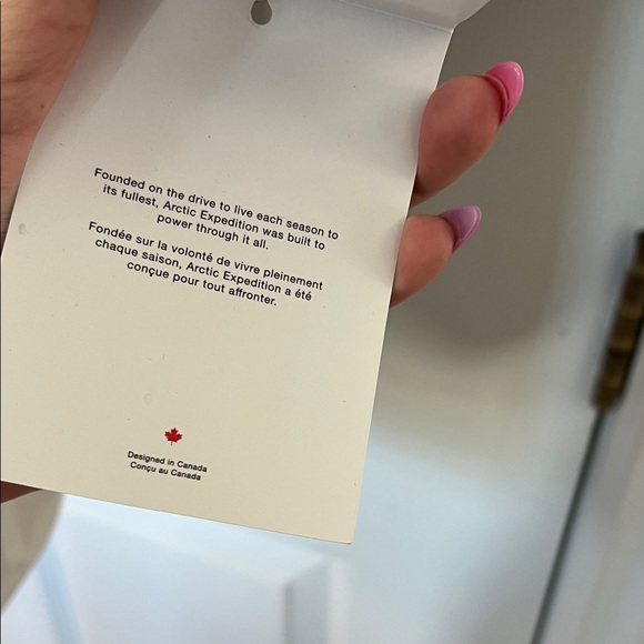 Women's Beige Hooded Ski Jacket - Picture 4 of 5